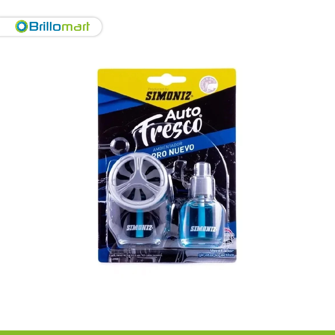 Simoniz Ambientador + Repuesto - Olor Carro nuevo