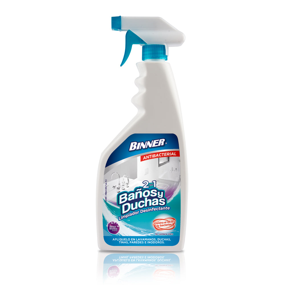 Baños y Duchas BINNER Limpiador Desinfectante Brisa Marina 700ml