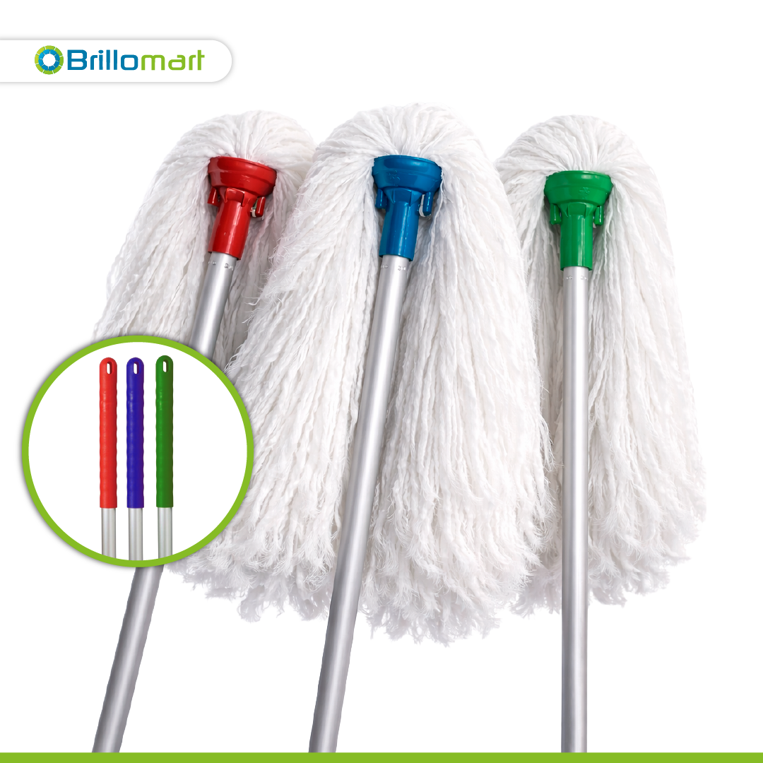 Combo traperos de Microfibra con Palo Metálico