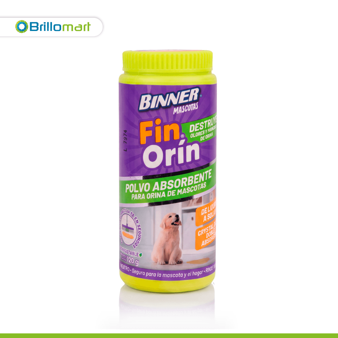 Fin Orín absorbente para orina de mascotas 120g