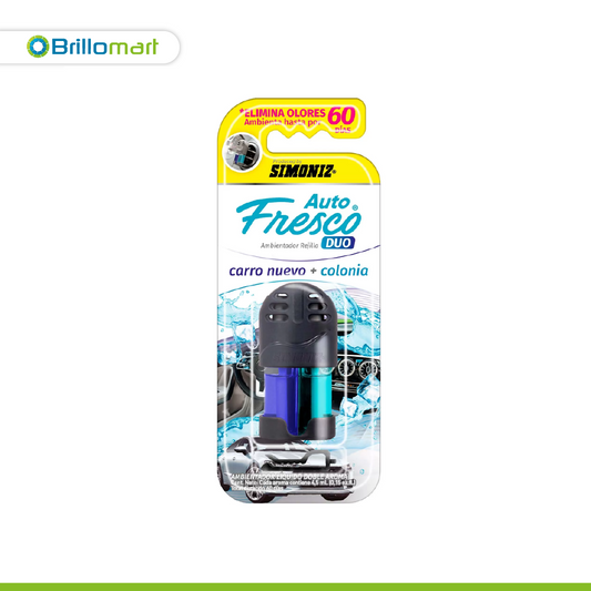 Simoniz ambientador rejilla duo - Carro nuevo + Colonia
