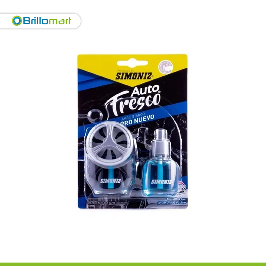 Simoniz Ambientador + Repuesto - Olor Carro nuevo
