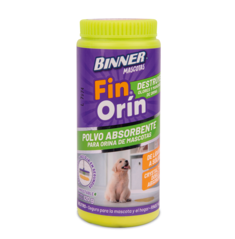 Fin Orín absorbente para orina de mascotas 120g